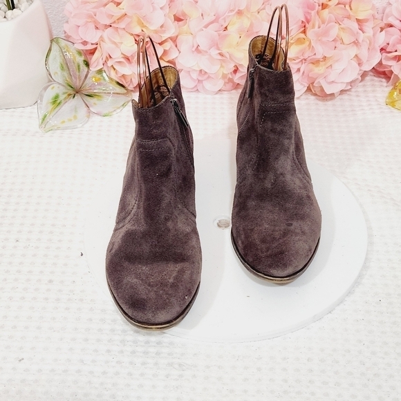Lucky Brand Brolley Side Zip Leather Ankle Bootie Size 8.5M - Picture 8 of 12